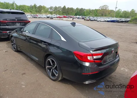 2021 Honda Accord Sport 2.0T из США, поврежденный, VIN 1HGCV2F38MA018937